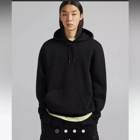 Bershka join life pocket hoodie in black L1k3 men’s medium‎ EUC - Picture 1 of 6